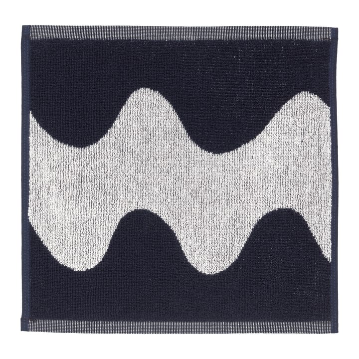 Lokki pyyhe tummansininen-valkoinen - 30x30 cm - Marimekko