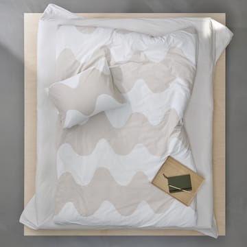 Lokki tyynyliina 50x60 cm - Beige-valkoinen - Marimekko