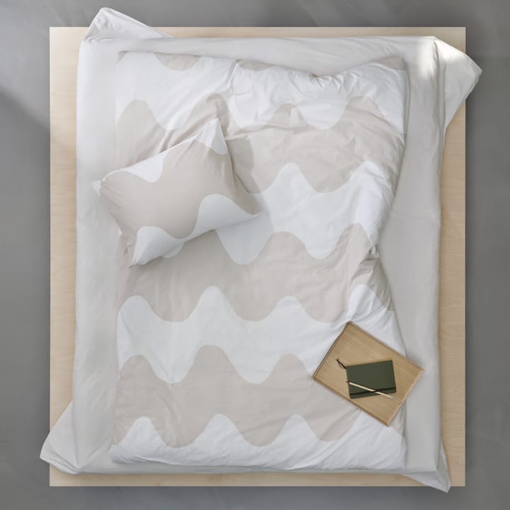 Lokki tyynyliina 50x60 cm, Beige-valkoinen Marimekko