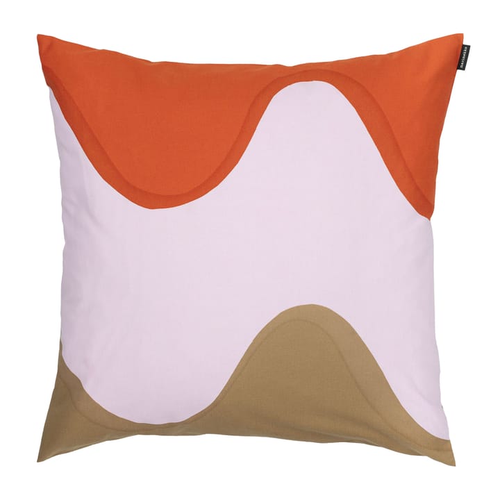 Lokki tyynynpäällinen 50x50 cm, Punainen-ruskea-vihreä Marimekko