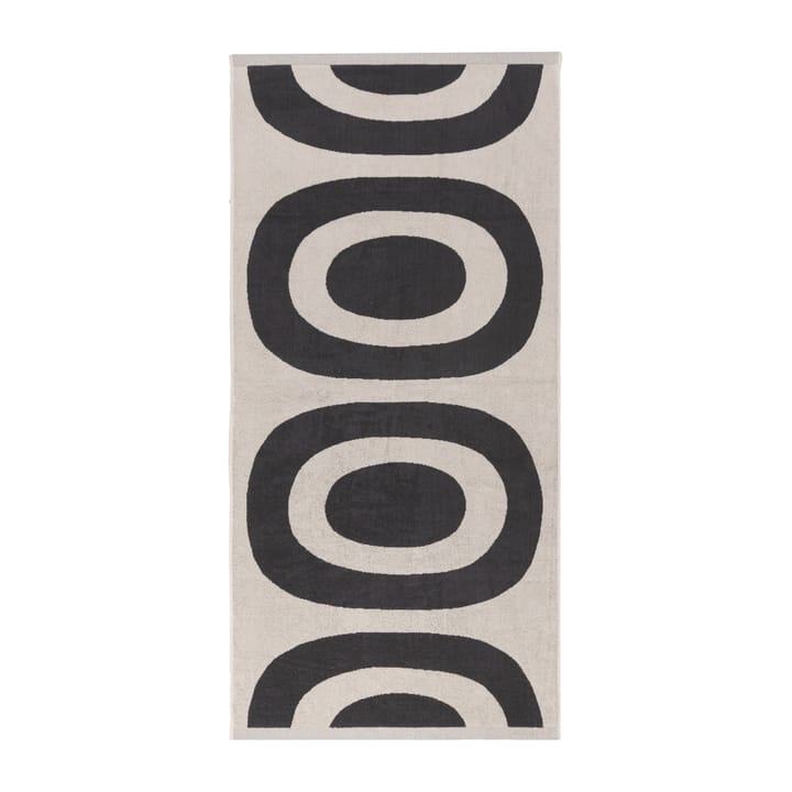 Melooni kylpypyyhe 70 x 150 cm - Charcoal-off white - Marimekko