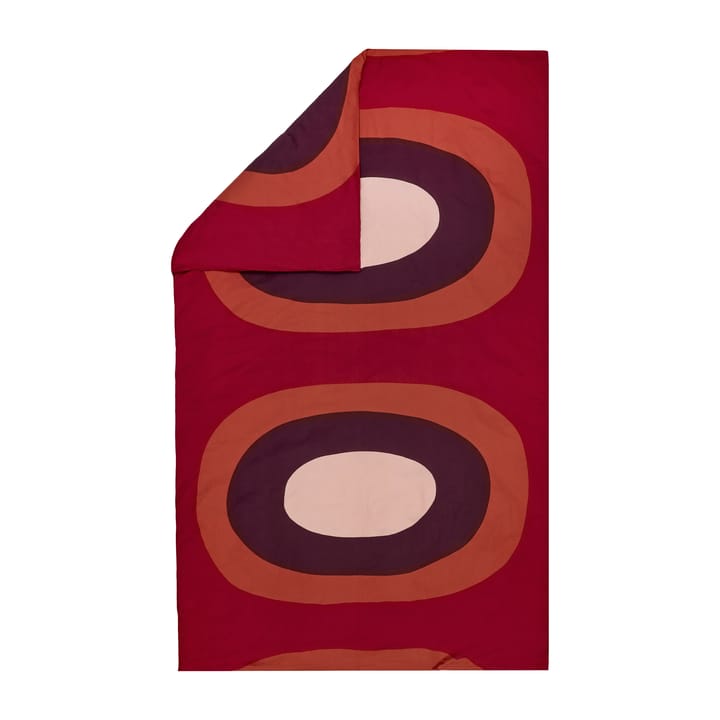 Melooni pussilakana 210x150 cm - punainen-ruskea-lila - Marimekko