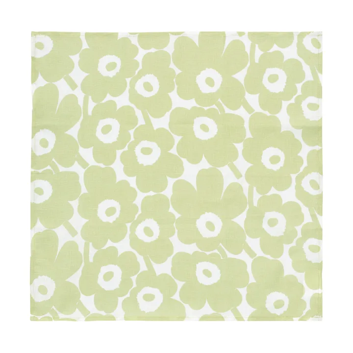 Mini Unikko kangasservietti 43×43 cm - Pearl white - Marimekko