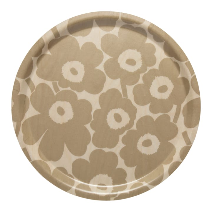 Mini Unikko tray - Vaaleanruskea-beige - Marimekko