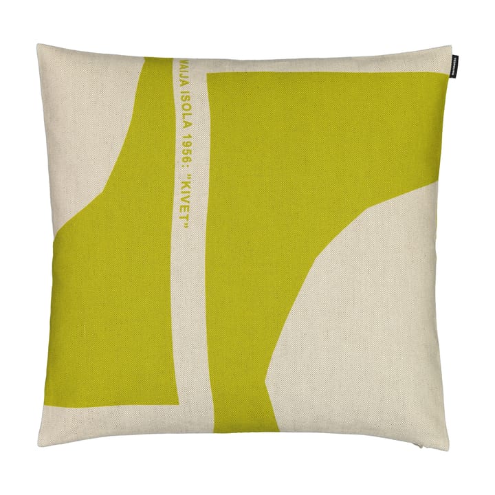 MM Co-Created -tyynynpäällinen 50x50 cm - Keltainen-beige - Marimekko