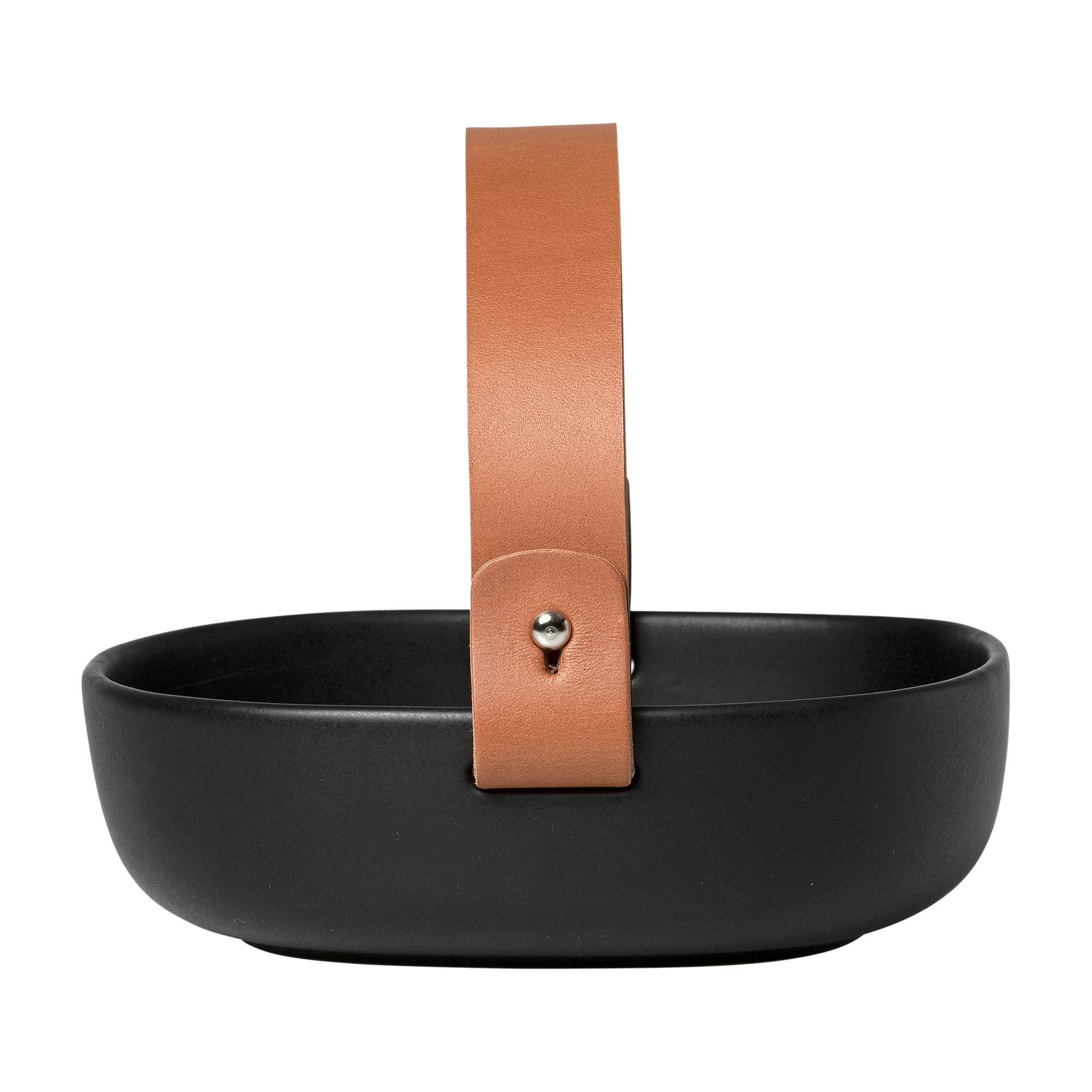 Oiva Pikku Koppa -tarjoilukulho, Musta Marimekko