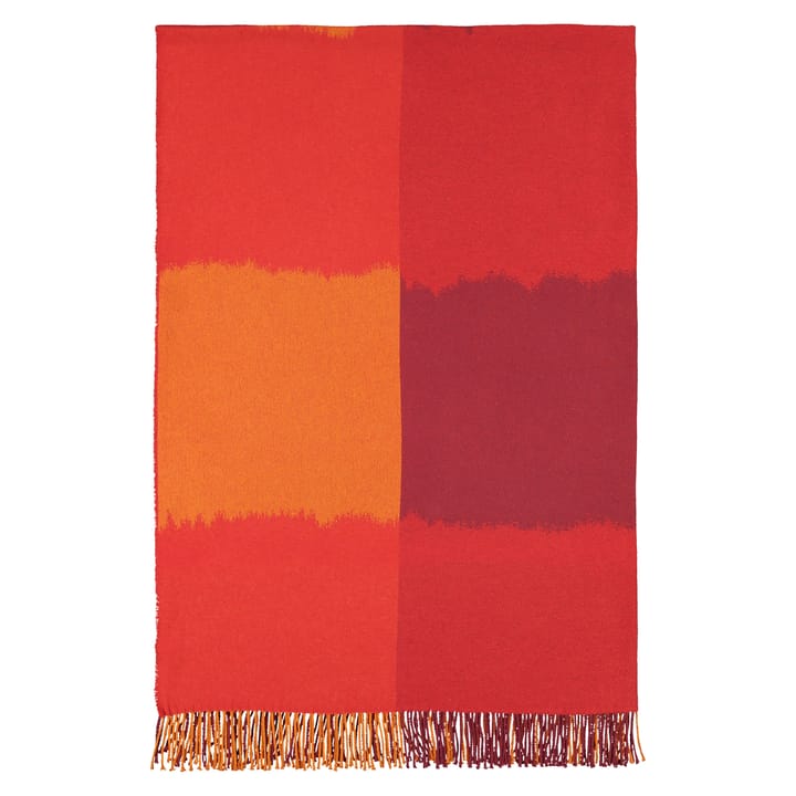 Ostjakki huopa 120x185 cm - Punainen-oranssi-ruskea - Marimekko