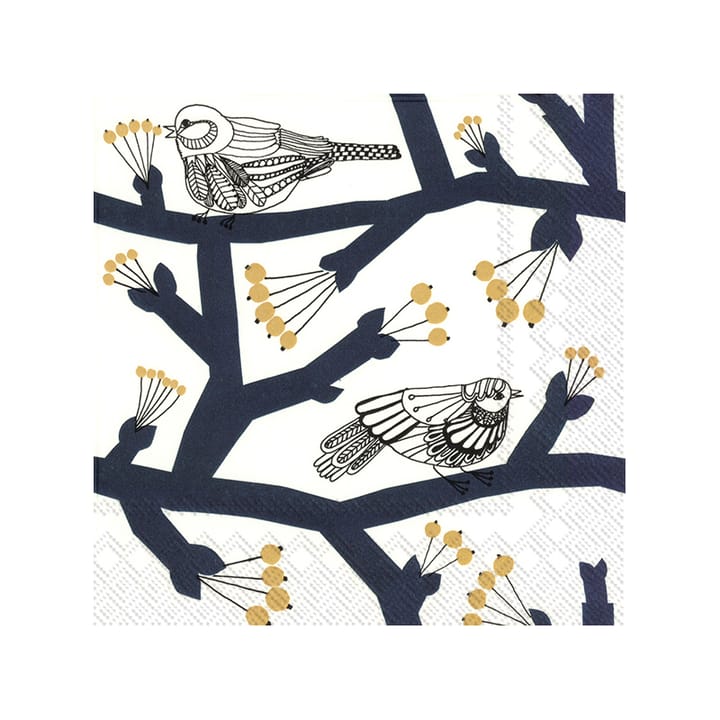 Pakkanen lautasliina 20-pack, Dark blue Marimekko