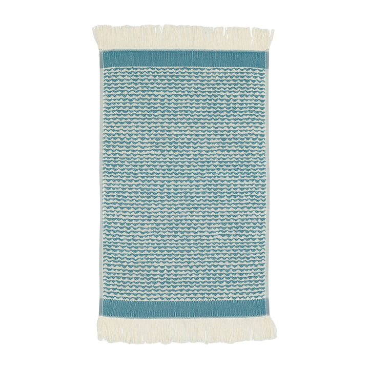 Papajo käsipyyhe off white-turkoosi - 30 x 50 cm - Marimekko