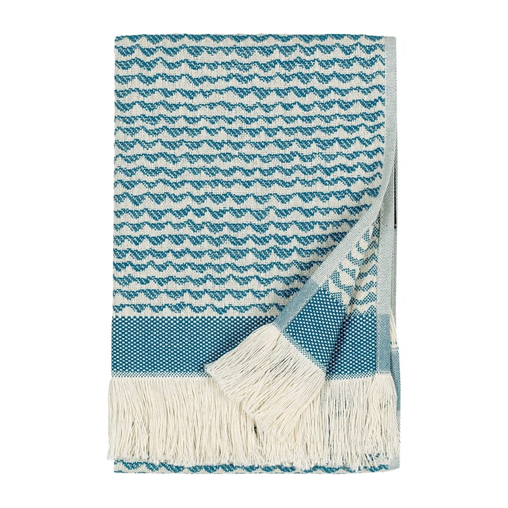 Papajo käsipyyhe off white-turkoosi, 30 x 50 cm Marimekko