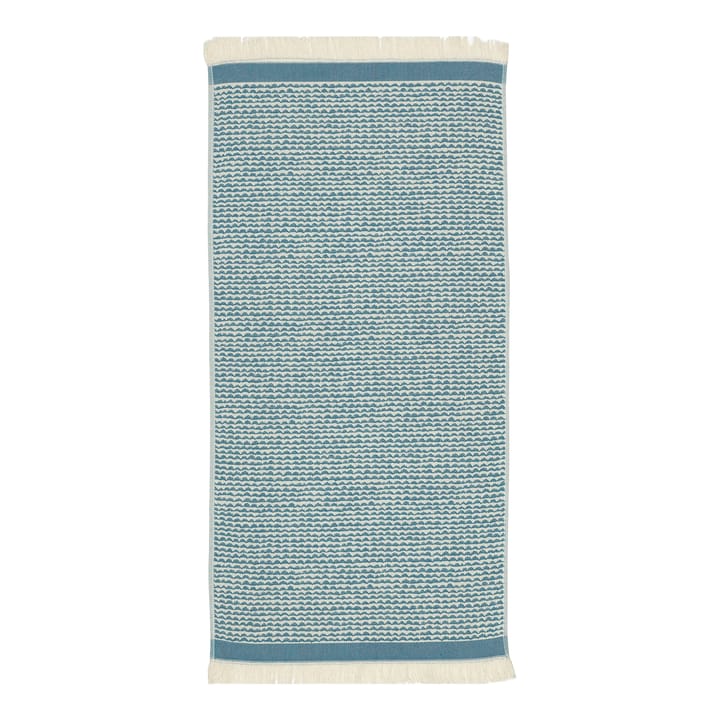 Papajo käsipyyhe off white-turkoosi - 50 x 100 cm - Marimekko