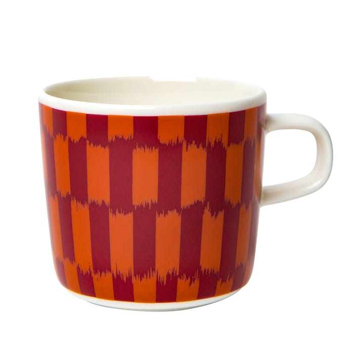 Piekana kahvikuppi 2 dl - Tummanpunainen-oranssi - Marimekko