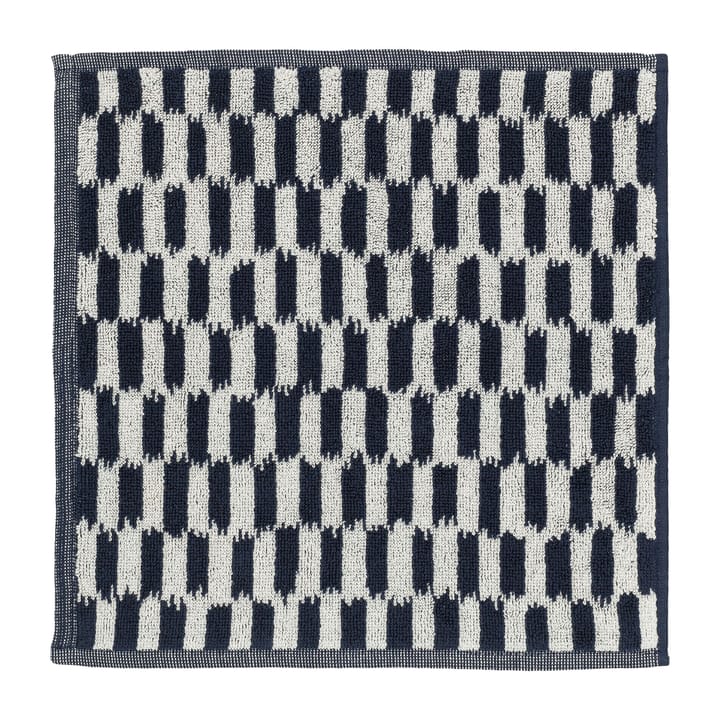 Piekana käsipyyhe dark blue-off white - 30x30 cm - Marimekko