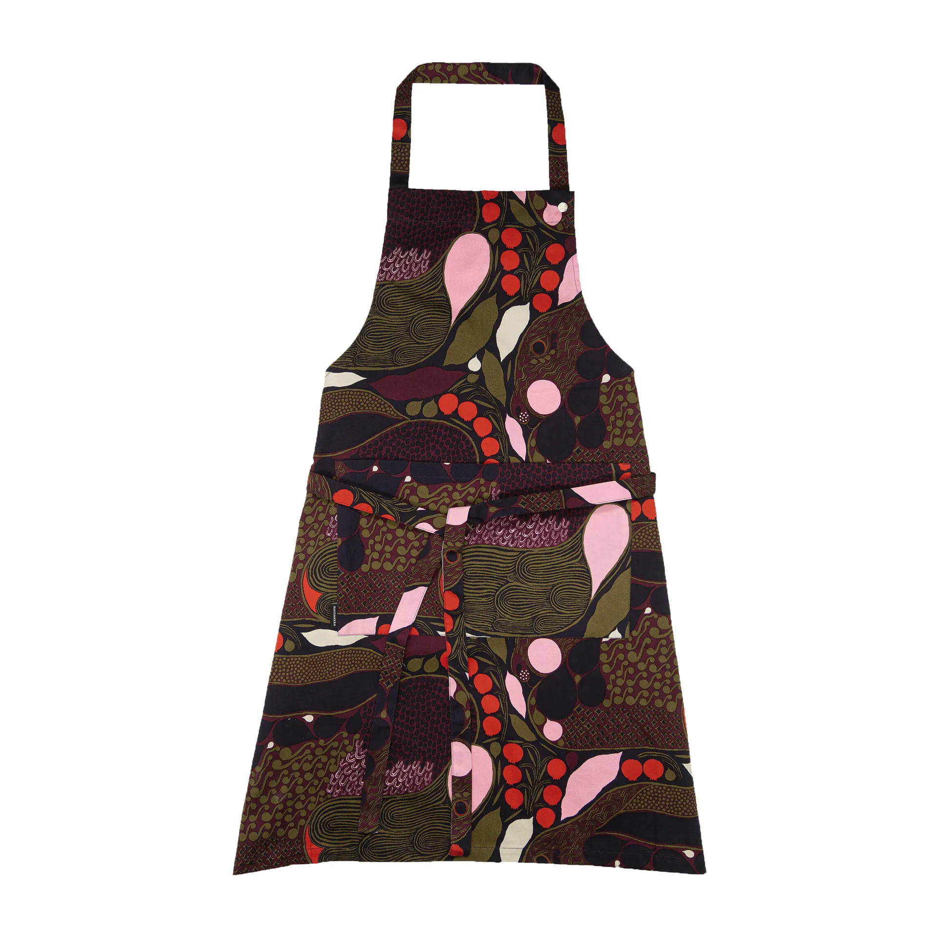 Pieni Rusakko -esiliina, Vaaleanpunainen-ruskea Marimekko