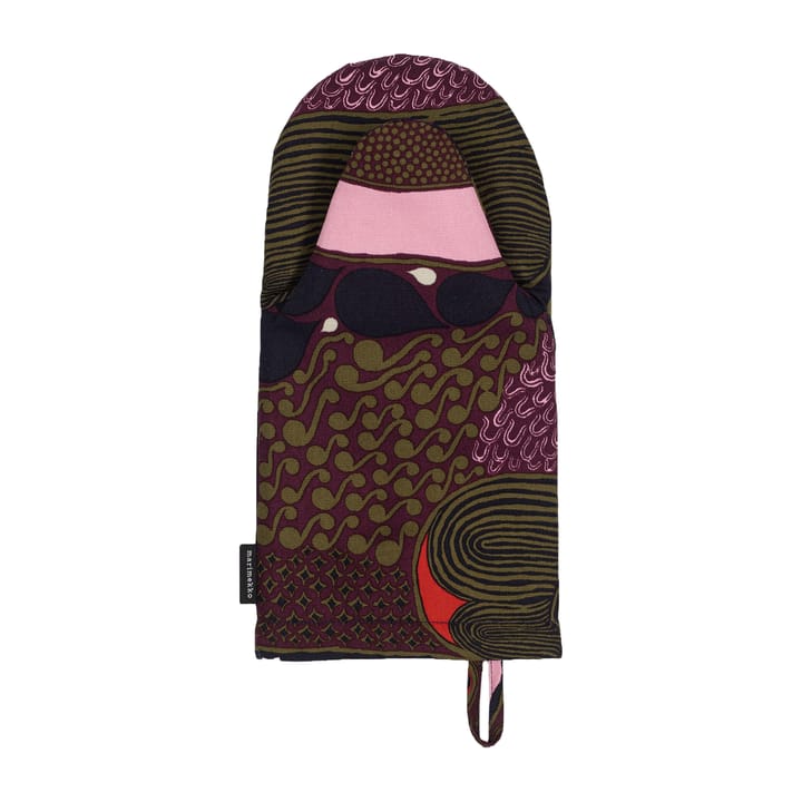 Pieni Rusakko -patakinnas - Vaaleanpunainen-ruskea - Marimekko