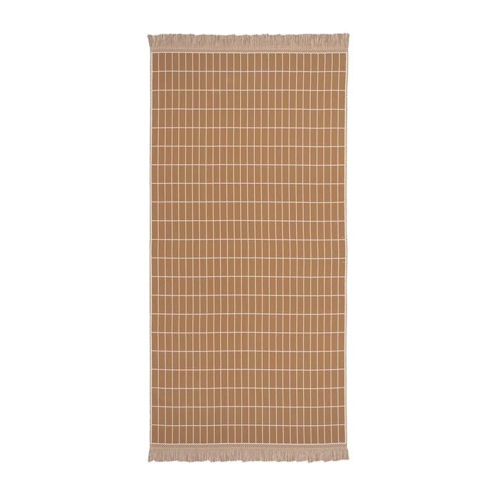 Pieni Tiiliskivi Hamam -pyyhe 70 x 150 cm - Off white-ruskea - Marimekko