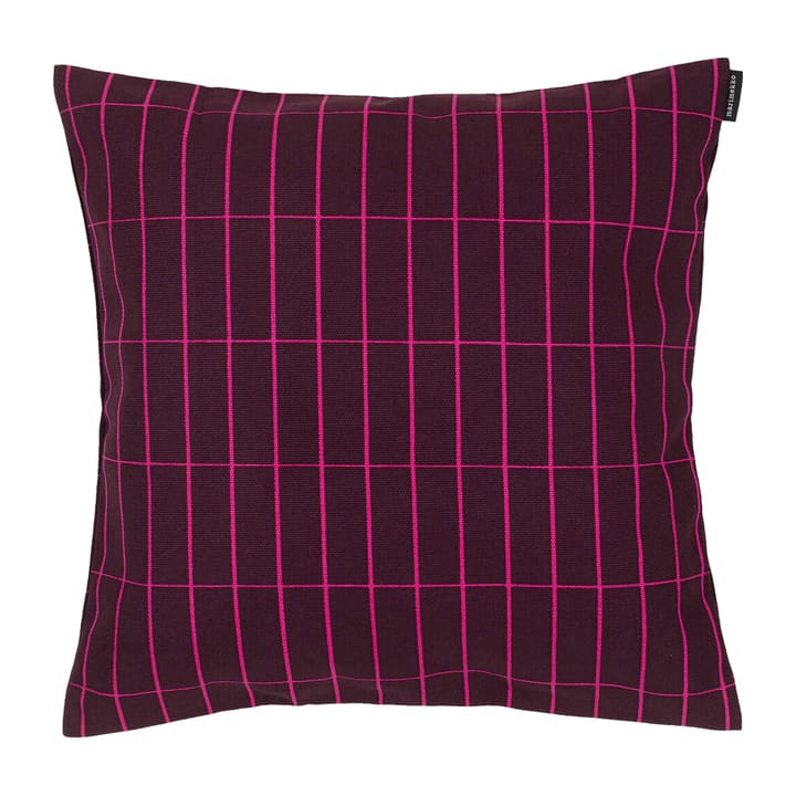 Pieni Tiiliskivi -tyynynpäällinen 40 x 40 cm - Tummanpunainen-vaaleanpunainen  - Marimekko