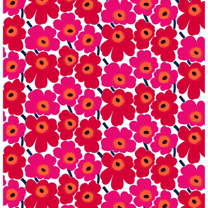 Pieni Unikko -kangas - punainen - Marimekko
