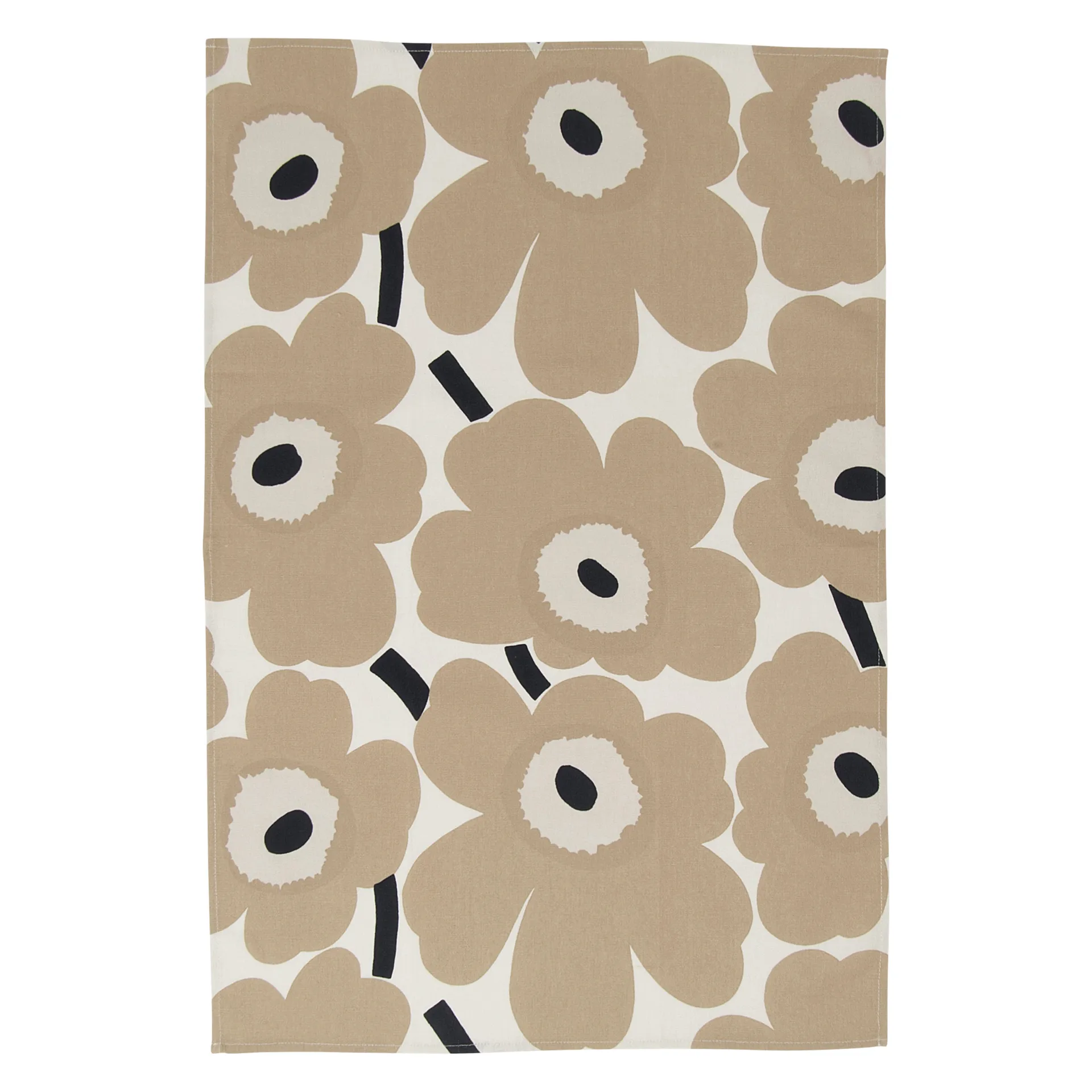 Pieni Unikko keittiöpyyhe 2 kpl, Off white-beige-sininen Marimekko