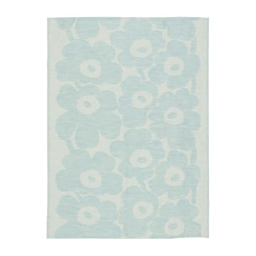 Pieni Unikko -keittiöpyyhe puuvilla-pellava 50x70 cm - Off white-light blue - Marimekko