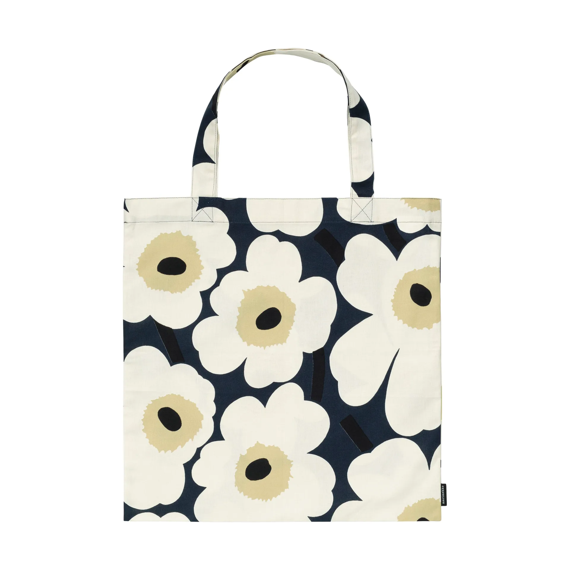 Pieni Unikko laukku 44x43 cm, Midnight blue-Cream-Hay Marimekko