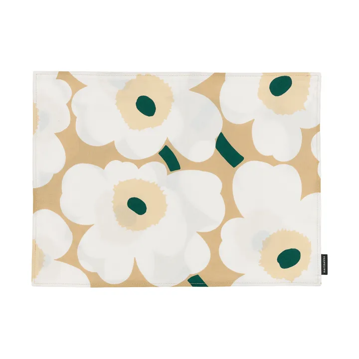 Pieni unikko pöytätabletti akryyli - Sand-white-hay-emerald - Marimekko
