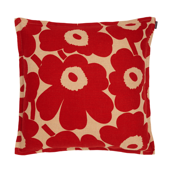 Pieni Unikko tyynynpäällinen 50 x 50 cm - Copper-red - Marimekko