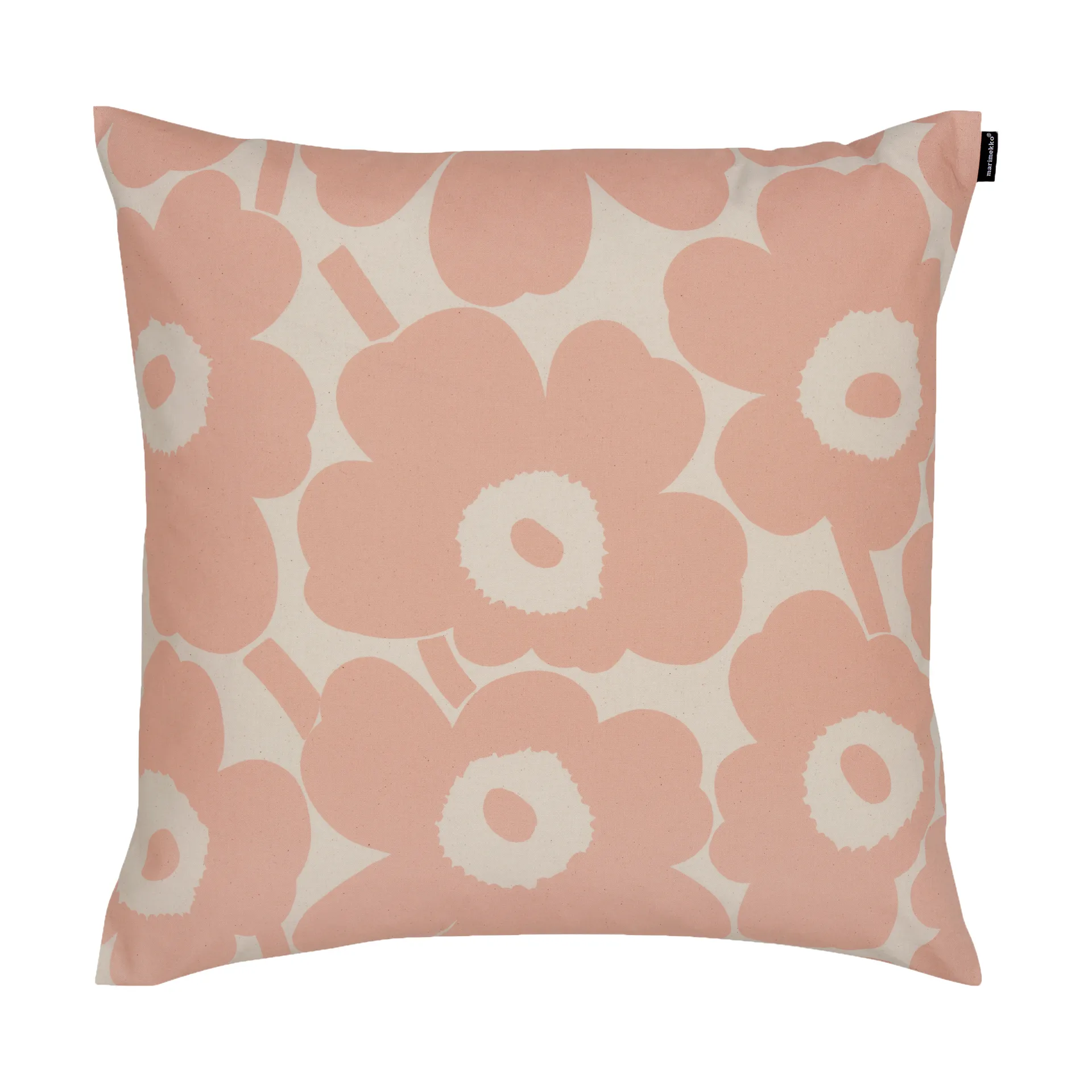 Pieni Unikko tyynynpäällinen 50 x 50 cm, Cotton-peach Marimekko