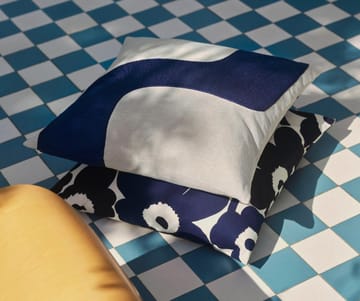 Pieni Unikko -tyynynpäällinen 50 x 50 cm - Tummansininen-cotton - Marimekko