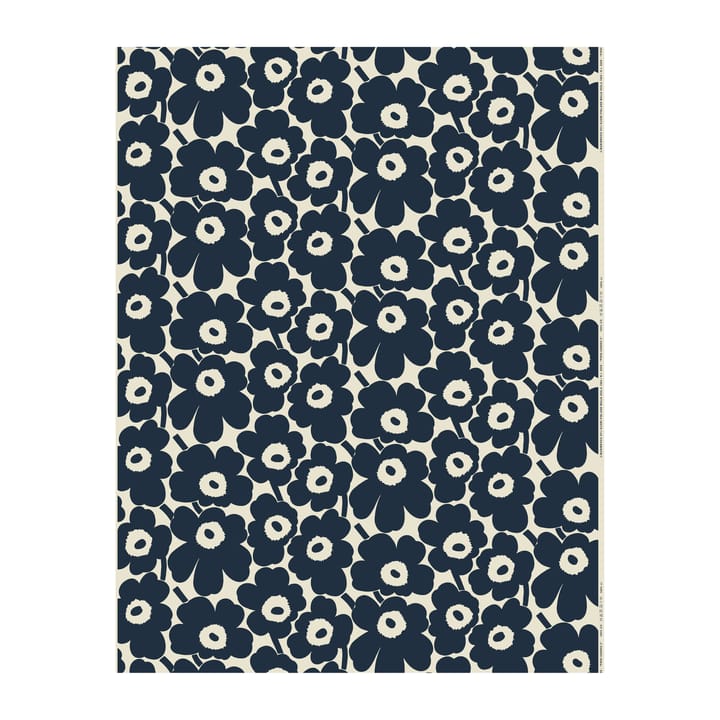 Pieni Unikko -vahaliina - Dark blue-cotton - Marimekko
