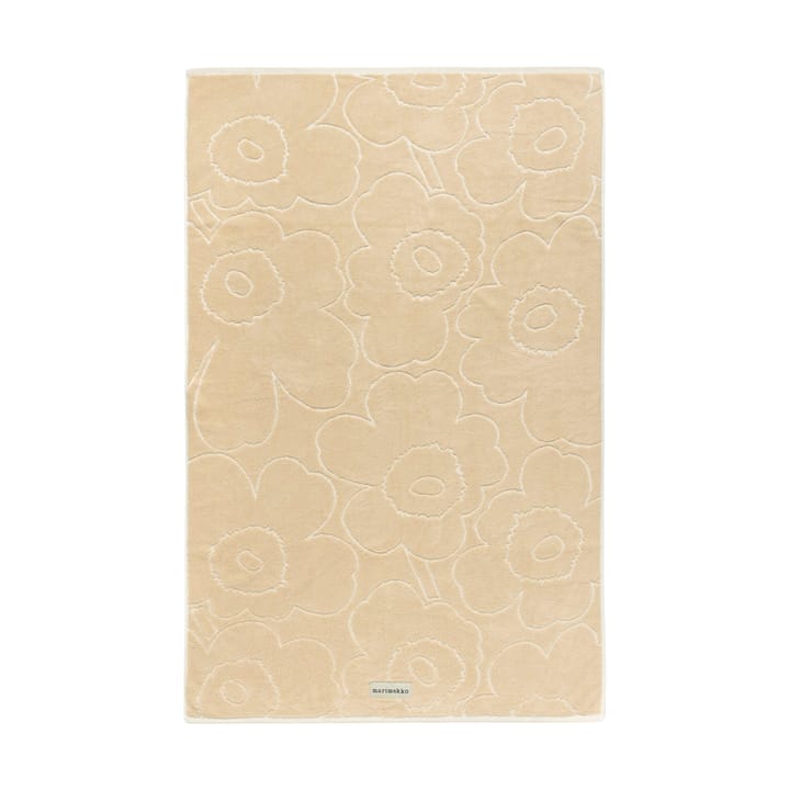 Piirto Unikko kylpypyyhe 100x160 cm - Beige - Marimekko