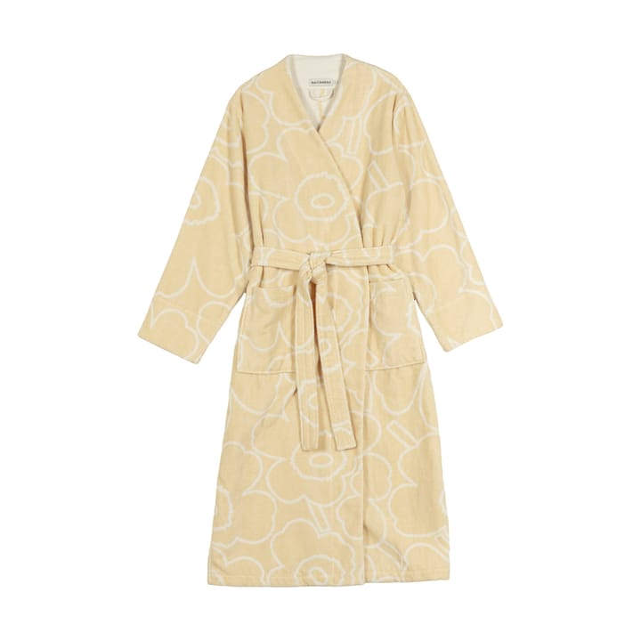 Piirto Unikko kylpytakki beige - L - Marimekko