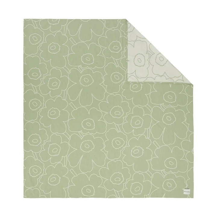 Piirto Unikko päiväpeite 260x260 cm - Pear-off white - Marimekko