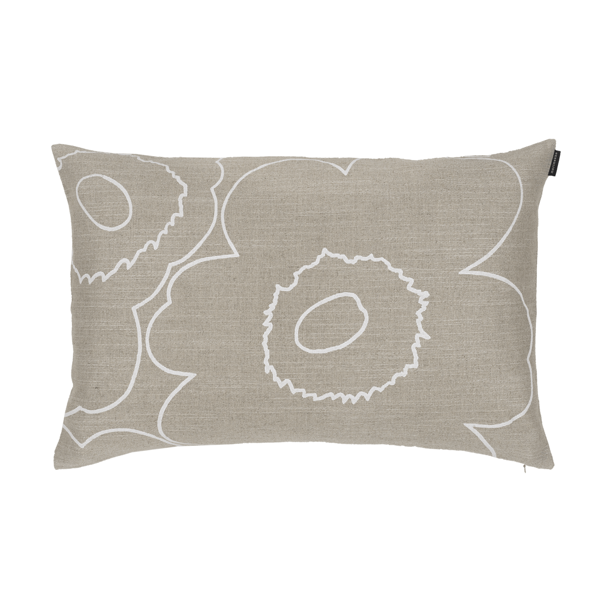 Marimekko Piirto Unikko tyynynpäällinen 40×60 cm Sand-white