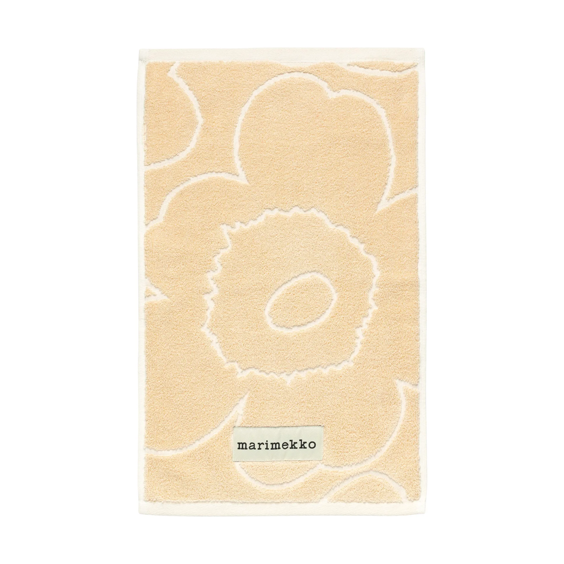 Piirto Unikko vieraspyyhe 30x50 cm, Beige Marimekko