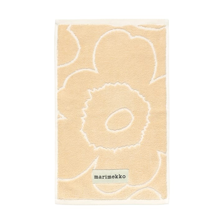Piirto Unikko vieraspyyhe 30x50 cm - Beige - Marimekko