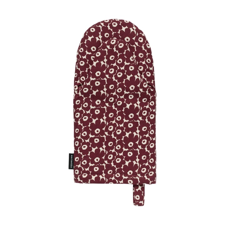 Pikkuinen Unikko patakinnas - Linen burgundy - Marimekko