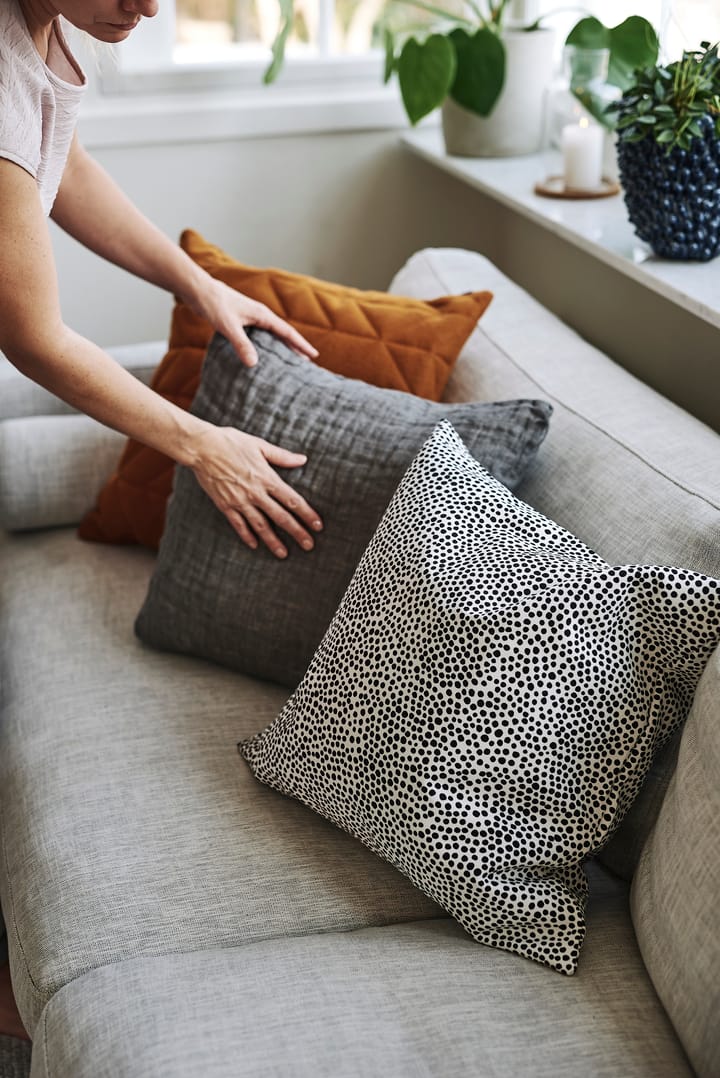 Pirput Parput tyynynpäällinen, musta-valkoinen Marimekko