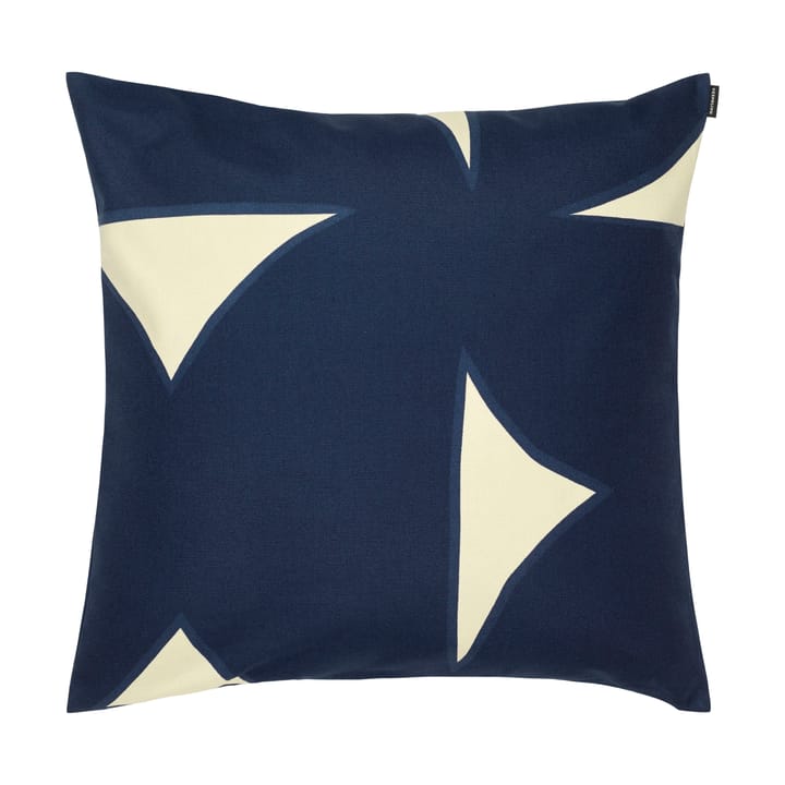 Pitkospuut tyynynpäällinen 60x60 cm, Sand-dark blue Marimekko