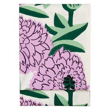 Primavera pöytäliina 140x280 cm - Valkoinen-violetti-vihreä - Marimekko