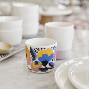 Puolikas muki 25 cl - valko-vaaleanpunainen - Marimekko