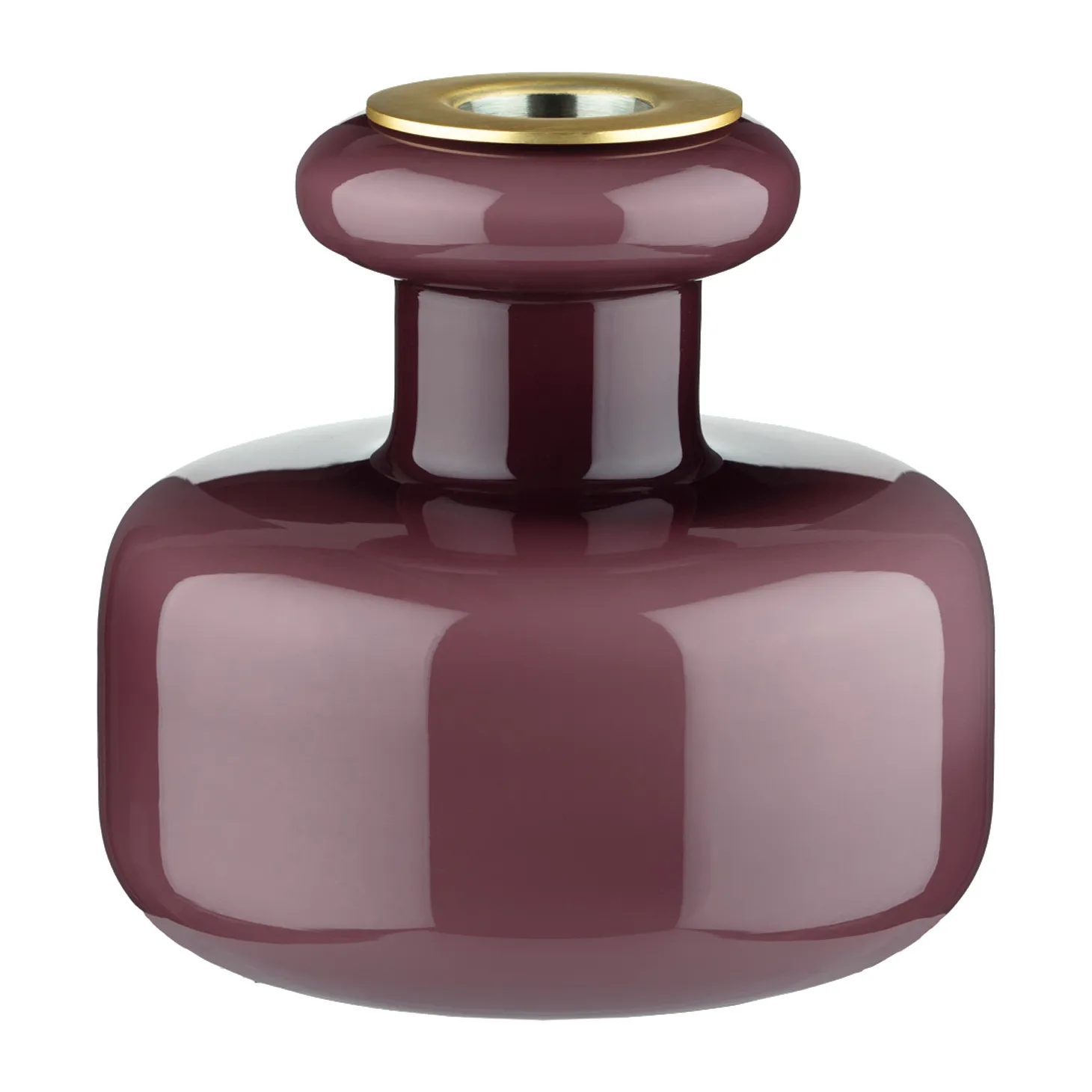 Puteli kynttilänjalka Ø10,5 cm, dark wine Marimekko