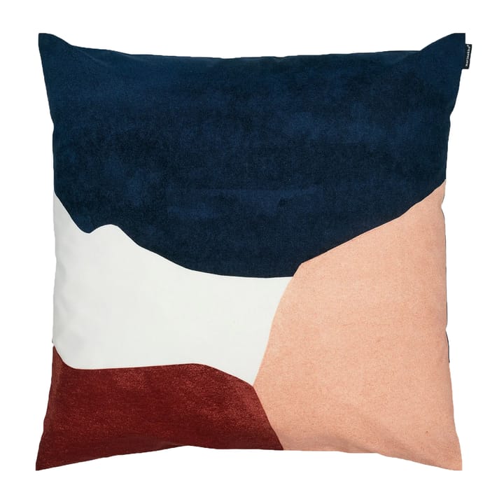 Pyykkipäivä tyynynpäällinen 50 x 50 cm - Valkoinen-sininen-ruskea - Marimekko