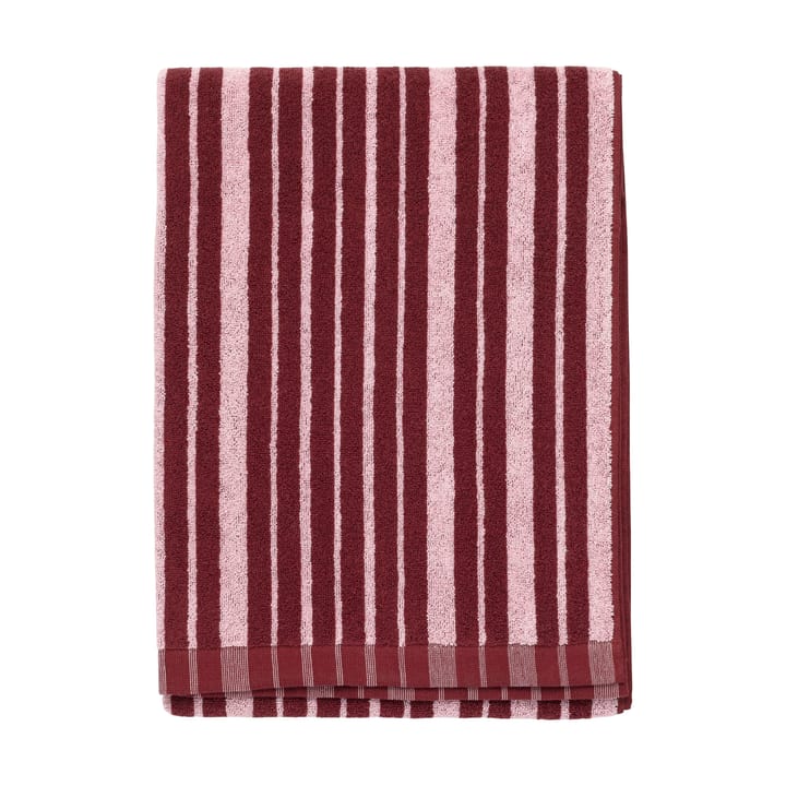 Raide kylpypyyhe 70x150 cm - Burgundi pinkki - Marimekko