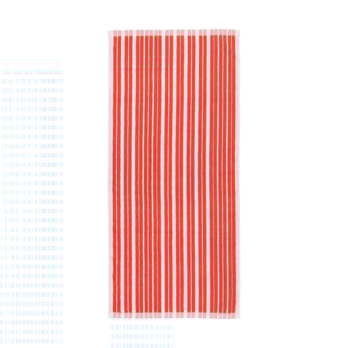 Marimekko Raide kylpypyyhe 70x150 cm Red-light pink