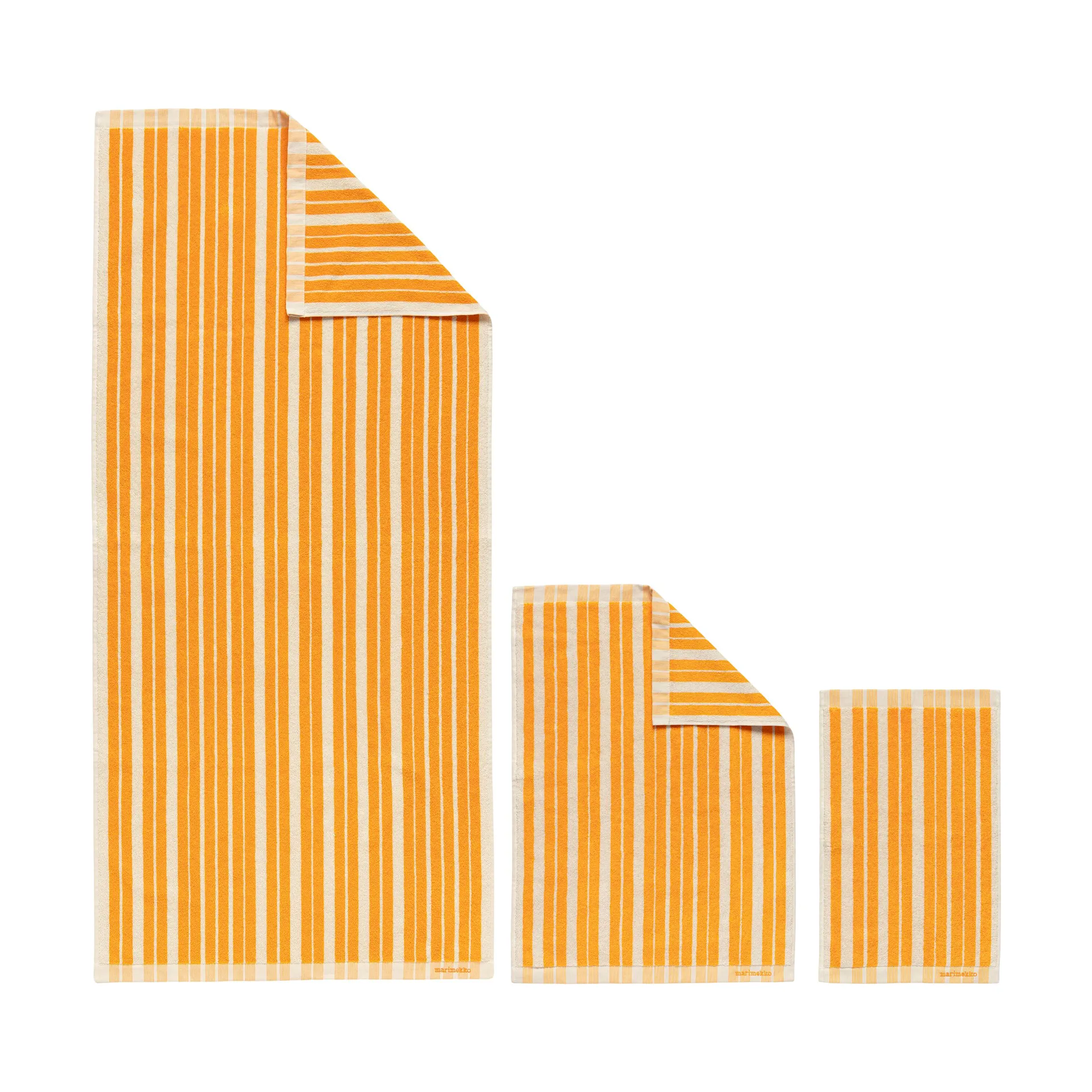 Raide vieraskäsipyyhe 30x50 cm, Yellow Marimekko