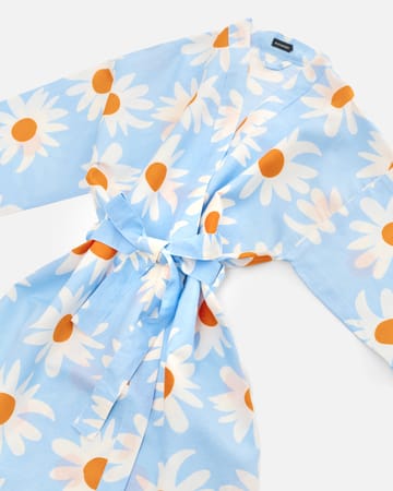Rakastaa ei rakasta aamutakki - Orange-Off-white-light blue - Marimekko