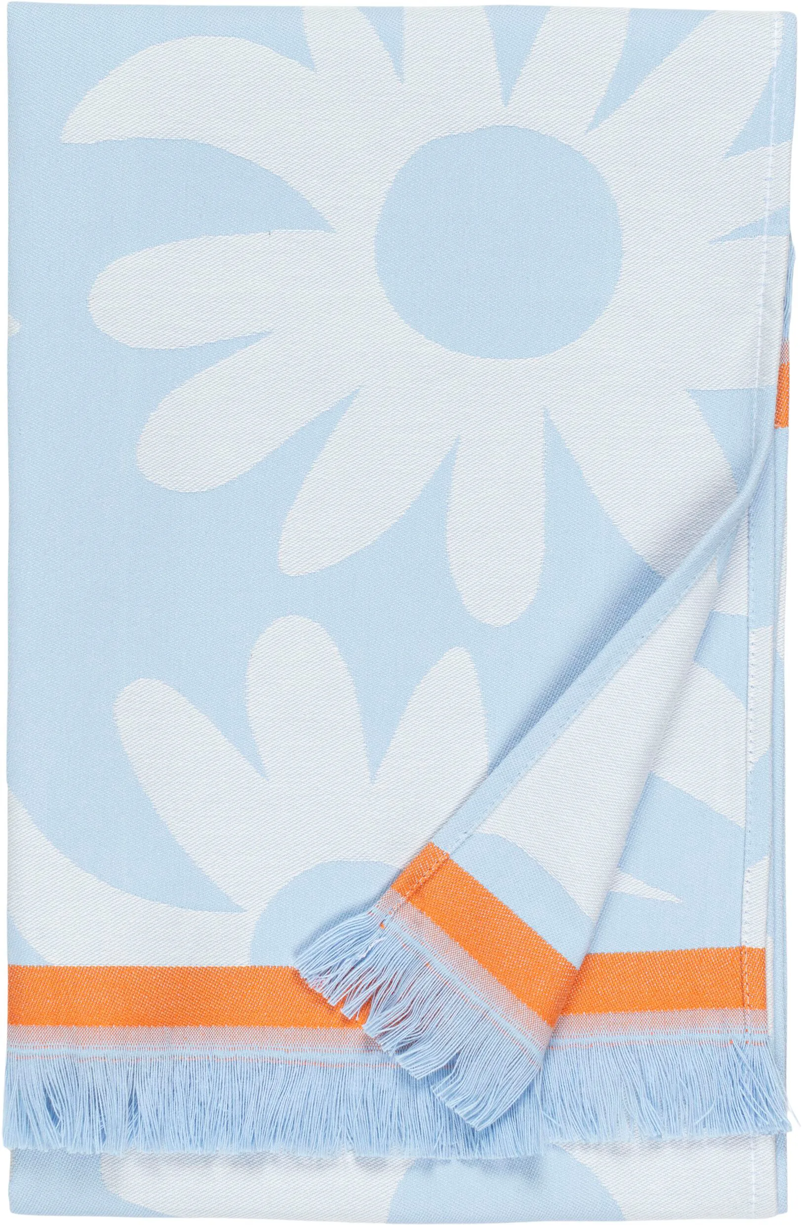 Rakastaa ei rakasta hamam käsipyyhe 45x92 cm, Orange-Off-white-light blue Marimekko