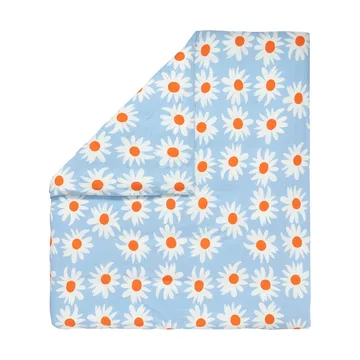 Rakastaa ei rakasta pussilakana 240x220 cm - Orange-Off-white-light blue - Marimekko
