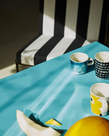 Räsymatto aamiaissetti - Valkoinen-musta - Marimekko